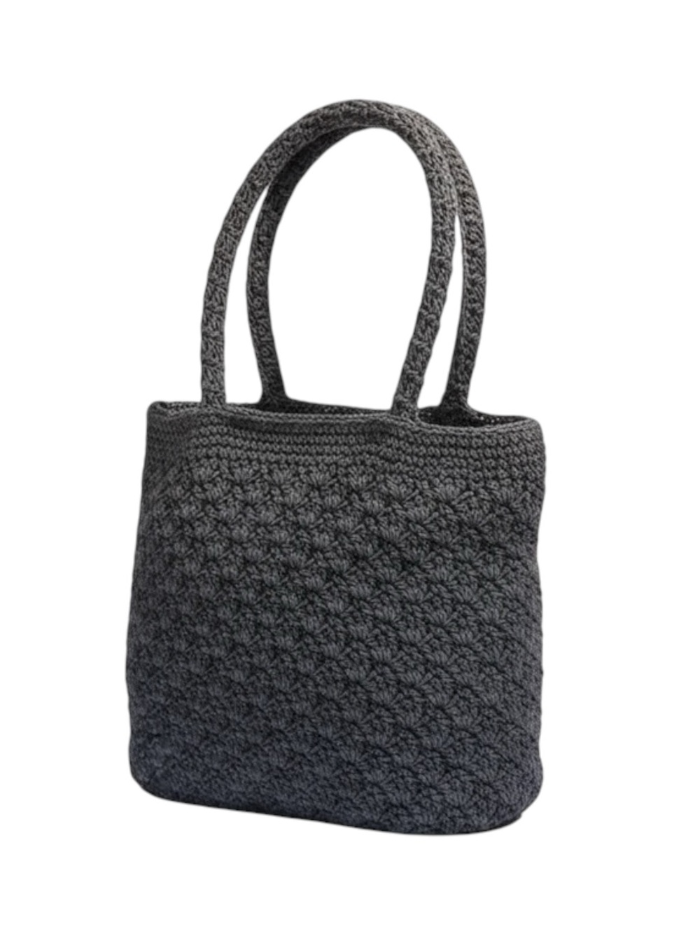 Express Paris 𖣴 Top Handle Woven Crochet Mini Handbag Bag 𖤗 Espresso Brown 𖤗